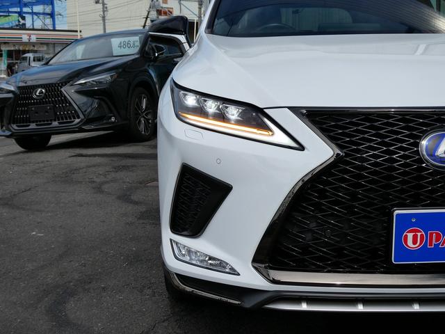ＲＸ ＲＸ４５０ｈ　Ｆスポーツ　後期・１オーナー・黒革エアシート・ＳＲ・パノラミックビュー・純正タッチパネルナビ・フルセグ・３眼ＬＥＤ・カープレイ・パワーバックドア・セーフティＳ・純正２０ＡＷ・リアシートヒーター・オートＨＩビーム（54枚目）