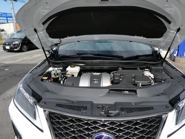 ＲＸ ＲＸ４５０ｈ　Ｆスポーツ　後期・１オーナー・黒革エアシート・ＳＲ・パノラミックビュー・純正タッチパネルナビ・フルセグ・３眼ＬＥＤ・カープレイ・パワーバックドア・セーフティＳ・純正２０ＡＷ・リアシートヒーター・オートＨＩビーム（74枚目）