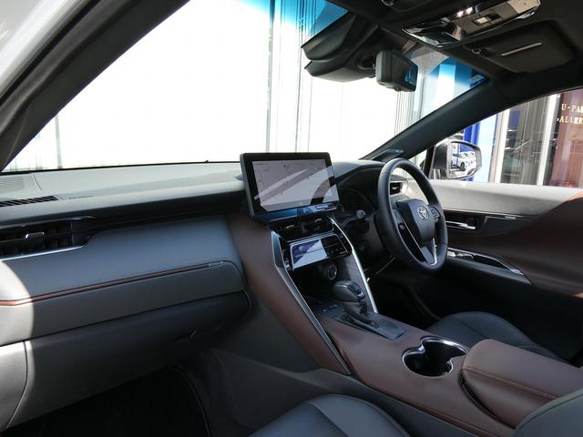 ハリアーハイブリッド Ｚ　レザーパッケージ　１オーナー・黒革エアシート・パノラミックビュー・１２．３インチディスプレイナビ・フルセグ・ＪＢＬ・ＬＥＤ・純正１９ＡＷ・ＨＵＤ・ＢＳＭ・トヨタセーフティＳ・デジタルインナーミラー・パワーバックドア（18枚目）