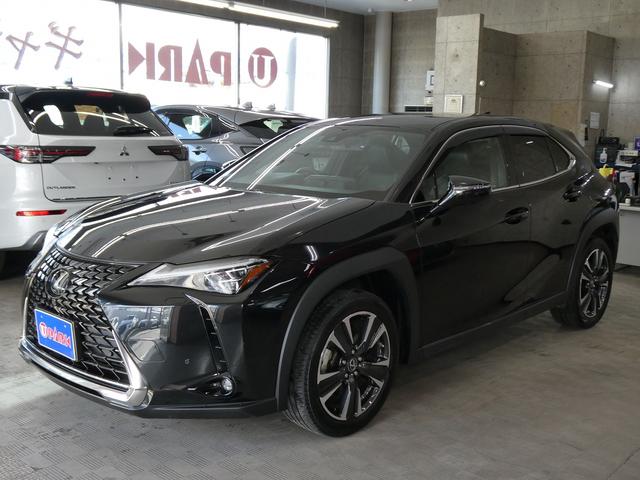 UX UX250h バージョンL 後期・黒革エアシート・パノラミックビュー・12.3インチタッチパネルナビ・フルセグ・カープレイ・純正18AW・パワーバックドア・3眼LEDヘッド・オートHIビーム・セーフティS・ドラレコ・ETC2.0(5枚目)