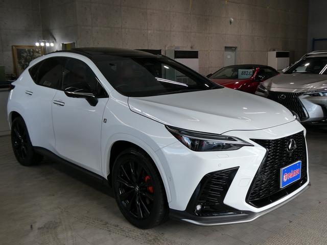 NX NX350h Fスポーツ 1オーナー・赤革エアシート・パノラマルーフ・3眼LED・14インチナビフルセグ・オレンジキャリパー・カープレイ・パノラミックビュー・アドバンスドパーク・純正20AW・リアシートヒーター・1500W電源(3枚目)