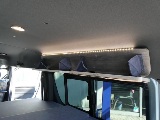ハイエースバン スーパーGL ダークプライムII インディアンキャンパー製アパッチ・サブバッテリー×2・2段ベッド・1500Wインバーター・電子レンジ・走行充電・40L冷蔵庫・シンク・10L給排水タンク・テーブル・アルパインナビフリップダウンモニター(34枚目)