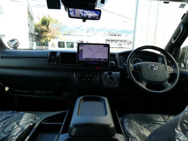 ハイエースバン スーパーGL ダークプライムII インディアンキャンパー製アパッチ・サブバッテリー×2・2段ベッド・1500Wインバーター・電子レンジ・走行充電・40L冷蔵庫・シンク・10L給排水タンク・テーブル・アルパインナビフリップダウンモニター(45枚目)