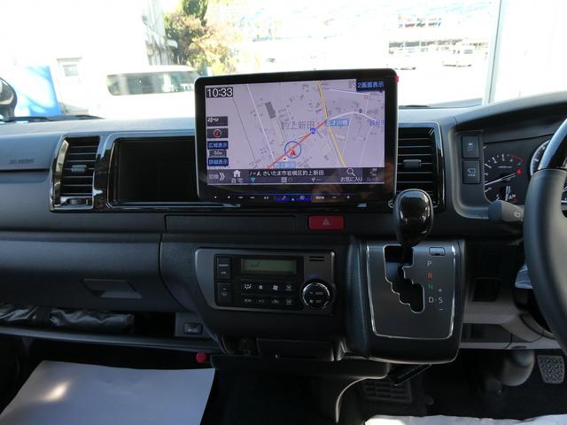 ハイエースバン スーパーGL ダークプライムII インディアンキャンパー製アパッチ・サブバッテリー×2・2段ベッド・1500Wインバーター・電子レンジ・走行充電・40L冷蔵庫・シンク・10L給排水タンク・テーブル・アルパインナビフリップダウンモニター(49枚目)