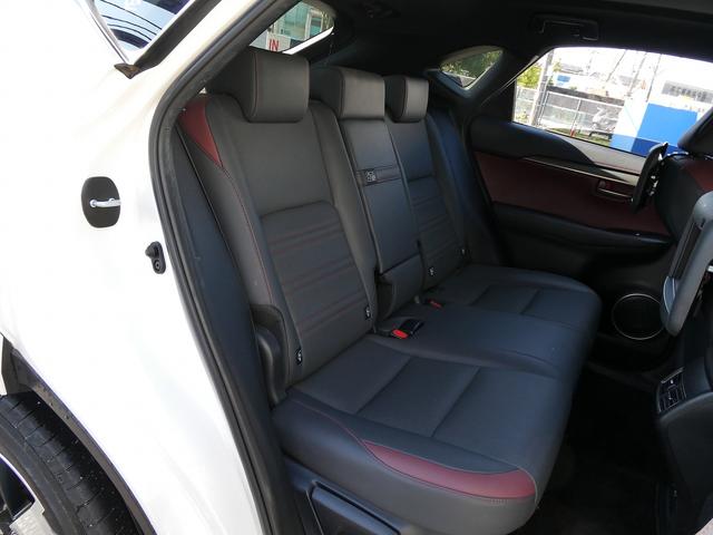 ＮＸ ＮＸ３００　スパイス＆シック　後期・黒革Ｌ－ＴＥＸエアシート・パノラマルーフ・パノラミックビュー・３眼ＬＥＤ・純正ナビ・フルセグ・後席モニター・同色フェンダー・専用内装色・パワーバックドア・ＢＳＭ・セーフティＳ・オートＨＩビーム（13枚目）