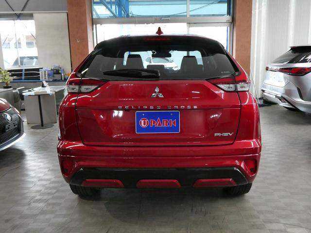 エクリプスクロスＰＨＥＶ Ｐ　１オーナー・ｅ－Ａｓｓｉｓｔ・Ｓ－ＡＷＣ・黒革ハーフレザー・アラウンドビューカメラ・純正ナビフルセグ・パドルシフト・パワーバックドア・マイパイロット・ＨＵＤ・純正１８ＡＷ・ＬＥＤヘッド・１５００Ｗ電源（7枚目）