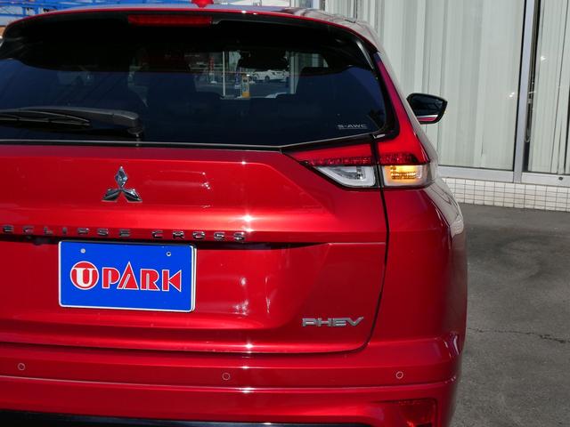 エクリプスクロスＰＨＥＶ Ｐ　１オーナー・ｅ－Ａｓｓｉｓｔ・Ｓ－ＡＷＣ・黒革ハーフレザー・アラウンドビューカメラ・純正ナビフルセグ・パドルシフト・パワーバックドア・マイパイロット・ＨＵＤ・純正１８ＡＷ・ＬＥＤヘッド・１５００Ｗ電源（56枚目）