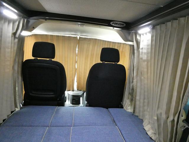 ＮＶ２００バネットバン 　キャンピングカー広島製　ポップ・コン　ポップアップルーフ・サブバッテリー・ＦＦヒーター・走行充電・外部入力電源・インバーター・シンク・コンロ・テーブル・ＳＤナビＢカメラ・ＰＯＰ．ＣＯＭ　キャンパーＲ（17枚目）