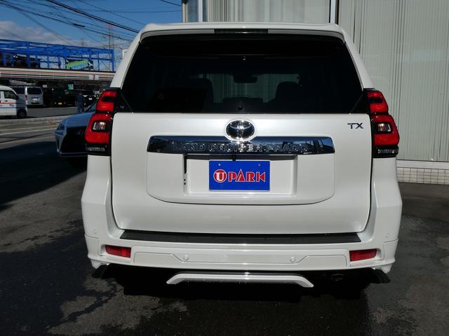 ランドクルーザープラド ＴＸ　Ｌパッケージ　１オーナー・トヨタセーフティセンス・モデリスタエアロ・黒革エアシート・純正９インチナビ・フルセグ・Ｂカメラ・ＯＰ１９ＡＷ・ＬＥＤヘッド・サイドステップ・５人乗り・ＬＫＡ・ＢＴオーディオ・パワーシート（7枚目）