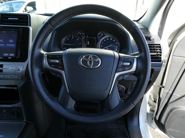 ランドクルーザープラド ＴＸ　Ｌパッケージ　１オーナー・トヨタセーフティセンス・モデリスタエアロ・黒革エアシート・純正９インチナビ・フルセグ・Ｂカメラ・ＯＰ１９ＡＷ・ＬＥＤヘッド・サイドステップ・５人乗り・ＬＫＡ・ＢＴオーディオ・パワーシート（29枚目）