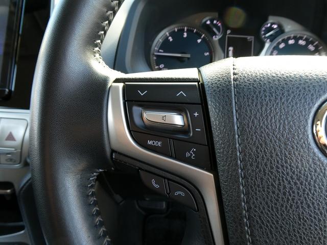 ランドクルーザープラド ＴＸ　Ｌパッケージ　１オーナー・トヨタセーフティセンス・モデリスタエアロ・黒革エアシート・純正９インチナビ・フルセグ・Ｂカメラ・ＯＰ１９ＡＷ・ＬＥＤヘッド・サイドステップ・５人乗り・ＬＫＡ・ＢＴオーディオ・パワーシート（30枚目）