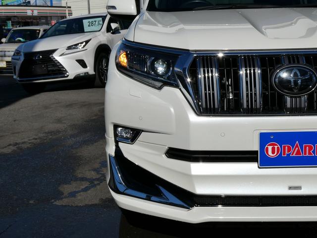ランドクルーザープラド ＴＸ　Ｌパッケージ　１オーナー・トヨタセーフティセンス・モデリスタエアロ・黒革エアシート・純正９インチナビ・フルセグ・Ｂカメラ・ＯＰ１９ＡＷ・ＬＥＤヘッド・サイドステップ・５人乗り・ＬＫＡ・ＢＴオーディオ・パワーシート（49枚目）