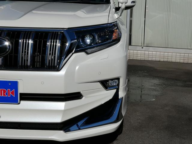 ランドクルーザープラド ＴＸ　Ｌパッケージ　１オーナー・トヨタセーフティセンス・モデリスタエアロ・黒革エアシート・純正９インチナビ・フルセグ・Ｂカメラ・ＯＰ１９ＡＷ・ＬＥＤヘッド・サイドステップ・５人乗り・ＬＫＡ・ＢＴオーディオ・パワーシート（50枚目）