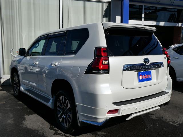 ランドクルーザープラド ＴＸ　Ｌパッケージ　１オーナー・トヨタセーフティセンス・モデリスタエアロ・黒革エアシート・純正９インチナビ・フルセグ・Ｂカメラ・ＯＰ１９ＡＷ・ＬＥＤヘッド・サイドステップ・５人乗り・ＬＫＡ・ＢＴオーディオ・パワーシート（66枚目）