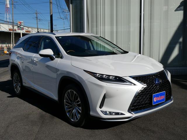 ＲＸ ＲＸ４５０ｈＬ　後期・１オーナー・茶革エアシート・パノラミックビュー・３眼ＬＥＤ・リアエンターシステム・タッチパネルナビ・フルセグ・ＨＵＤ・セーフティＳ・ＢＳＭ・オートＨＩビーム・リアシートヒーター・パワーバックドア（67枚目）