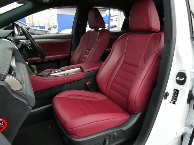 ＲＸ ＲＸ２００ｔ　Ｆスポーツ　１オーナー・赤革エアシート・３眼ＬＥＤヘッド・純正ナビ・フルセグ・Ｓ／Ｂカメラ・純正２０ＡＷ・ＨＵＤ・パワーバックドア・ＢＳＭ・ＬＫＡ・パドルシフト・オートＨＩビーム・本革ステア・ドラレコ・ＥＴＣ（17枚目）