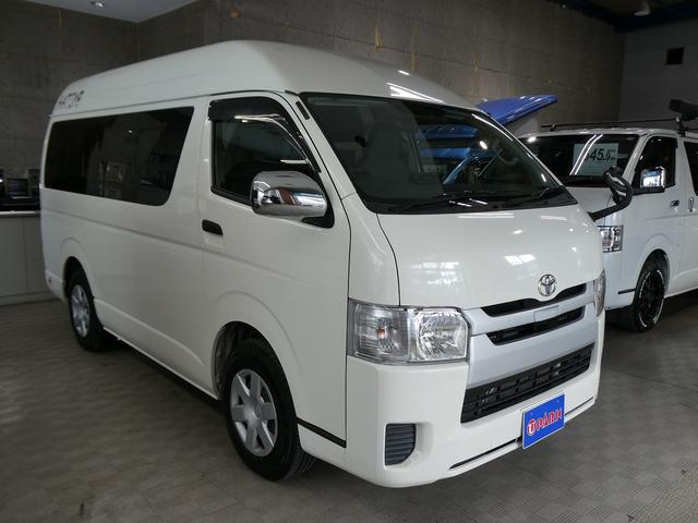 ハイエースバン ロングDX グリーンハンズ製 HAJIME リチウムバッテリー・電圧計・2000Wインバーター・外部電源・12Vクーラー・FFヒーター・走行時リアクーラー&ヒーター・シンク・40L冷蔵庫・9インチナビ・Bカメラ(3枚目)