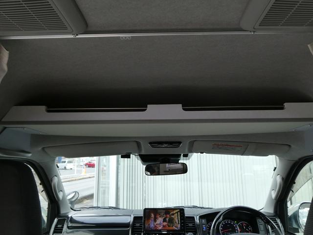 ハイエースバン ロングDX グリーンハンズ製 HAJIME リチウムバッテリー・電圧計・2000Wインバーター・外部電源・12Vクーラー・FFヒーター・走行時リアクーラー&ヒーター・シンク・40L冷蔵庫・9インチナビ・Bカメラ(43枚目)