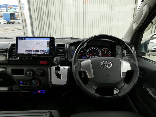 ハイエースバン ロングDX グリーンハンズ製 HAJIME リチウムバッテリー・電圧計・2000Wインバーター・外部電源・12Vクーラー・FFヒーター・走行時リアクーラー&ヒーター・シンク・40L冷蔵庫・9インチナビ・Bカメラ(52枚目)