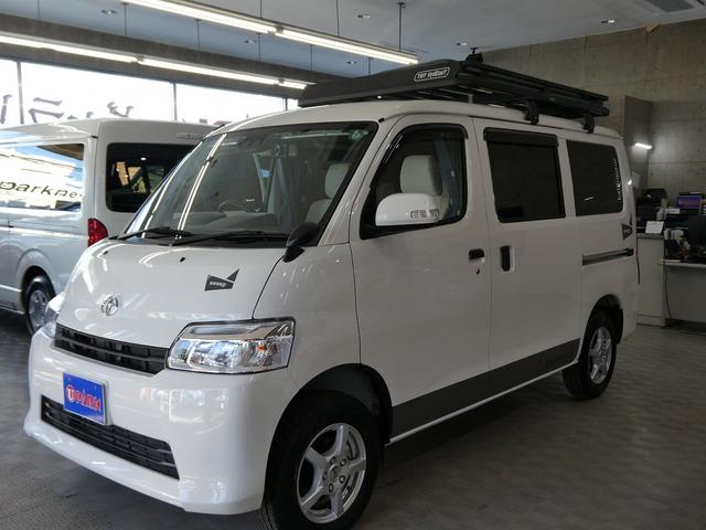 タウンエースバン ＧＬ　Ｋａｔｏｍｏｔｏｒ製　スイープ　４００Ａリチウムバッテリー・１７００Ｗインバーター・ＦＦヒーター・ＤＣ１２Ｖエアコン・２５Ｌ冷蔵庫・レンジ・シンク・サイドオーニング・走行充電・外部電源・ナビ・フルセグ（5枚目）