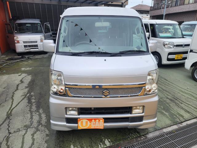 エブリイワゴン ＰＺターボスペシャル　ハイルーフ　両側パワースライドドア　キーレス　Ｗエアバック　ＡＢＳ　社外ナビ　ワンセグ　ＥＴＣ（9枚目）