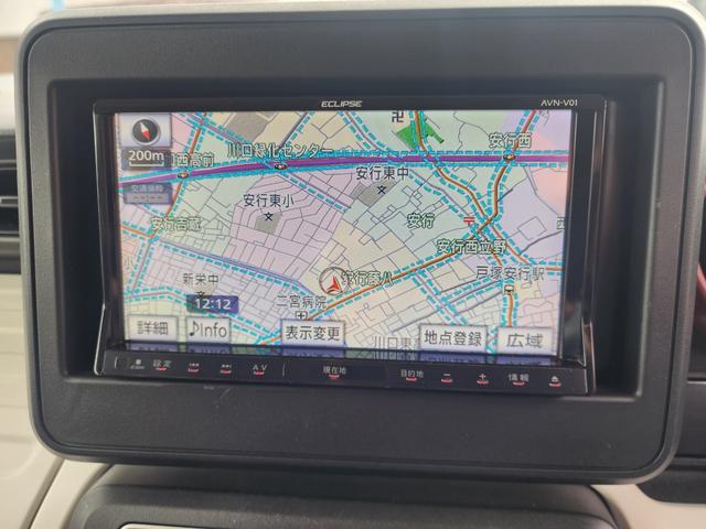 スペーシア ハイブリッドＧ　Ｗエアバック　ＡＢＳ　スマートキー　社外メモリーナビ　フルセグ　ＣＤ／ＤＶＤ（15枚目）