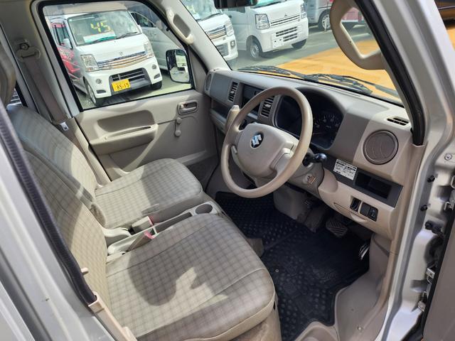 エブリイ ＰＡ　Ｗエアバック　集中ドアロック　パワステ　エアコン　ＥＴＣ　タイミングチェーン（13枚目）