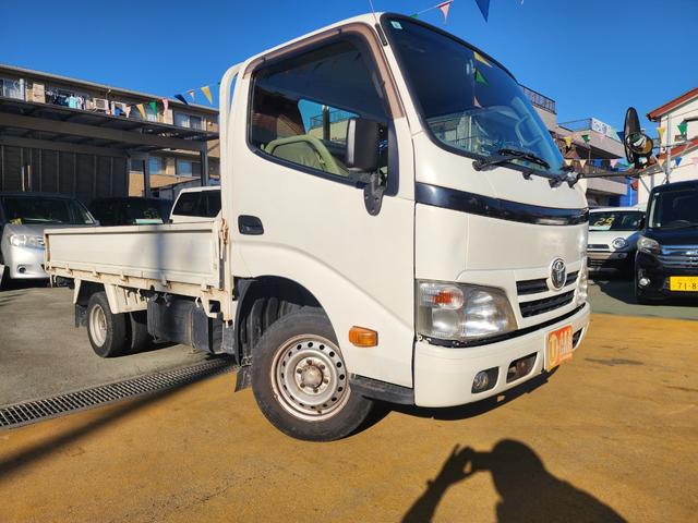 トヨエース ロングジャストロー　１．５ｔ　社外メモリーナビ　ＢＴオーディオ　５ＭＴ　エアバック（2枚目）