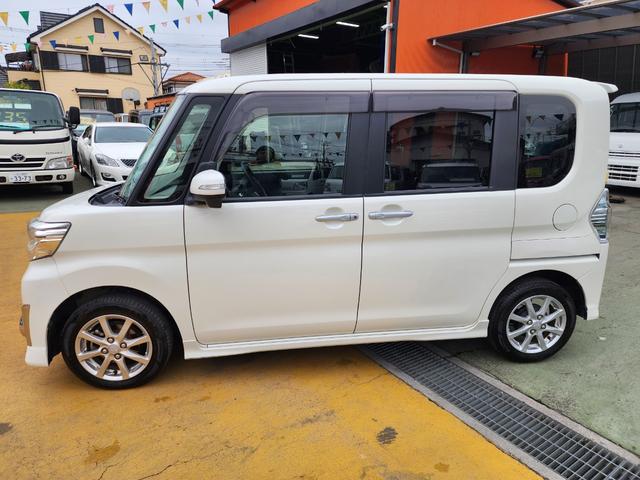 タント カスタムＸ　ＳＡ　メモリーナビ　フルセグ　左パワースライド　レーダーブレーキサポート　ＬＥＤヘッドライト　スマートキー　Ｗエアバック　ＡＢＳ（9枚目）