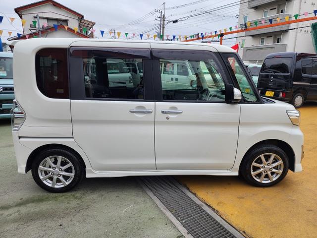 タント カスタムＸ　ＳＡ　メモリーナビ　フルセグ　左パワースライド　レーダーブレーキサポート　ＬＥＤヘッドライト　スマートキー　Ｗエアバック　ＡＢＳ（10枚目）