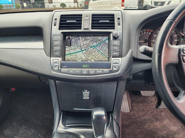 クラウン 2.5アスリート ナビパッケージ フルセグ BTオーディオ ローダウン 社外19AW ETC HID スマートキー 社外シートカバー D席パワーシート モデリスタエアロ(24枚目)