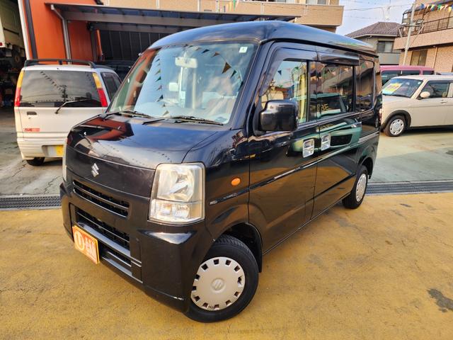 エブリイ ジョインターボ　無事故車　パワステ　エアコン　パワーウインドウ　メモリーナビ　電動格納ミラー　ＣＤ／ＤＶＤ　ＥＴＣ（3枚目）