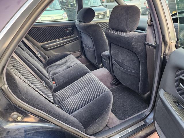 マークII ツアラーV 公認5MT ブリッツニュルスペックマフラー 車高調 社外18AWWエアバック サイドエアバック ABS HID 社外エアロ(18枚目)