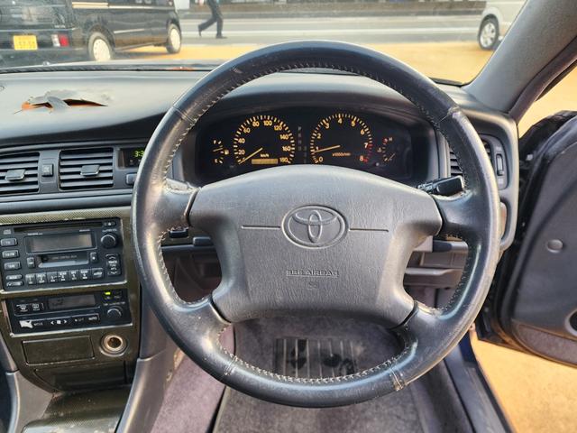 マークII ツアラーV 公認5MT ブリッツニュルスペックマフラー 車高調 社外18AWWエアバック サイドエアバック ABS HID 社外エアロ(22枚目)