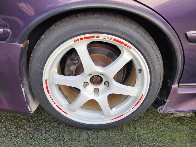 マークII ツアラーV 公認5MT ブリッツニュルスペックマフラー 車高調 社外18AWWエアバック サイドエアバック ABS HID 社外エアロ(28枚目)