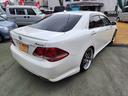 クラウン 2.5アスリート ナビパッケージ フルセグ BTオーディオ ローダウン 社外19AW ETC HID スマートキー 社外シートカバー D席パワーシート モデリスタエアロ(5枚目)