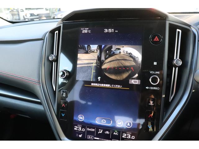 レヴォーグ ＳＴＩ　スポーツ　ＥＸ　アイサイトＸ搭載車ナビ　ＥＴＣ２．０　１１．６インチナビ　純正前後ドラレコ　パワーリヤゲート　スマートリヤビューミラー　スバルホーン　リヤソナー　ＣＤ、ＤＶＤデッキ　ＬＥＤライナー　追従クルコン　ＴＶキット　Ｆ，Ｓ，Ｒカメラ（4枚目）