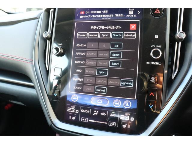 レヴォーグ ＳＴＩ　スポーツ　ＥＸ　アイサイトＸ搭載車ナビ　ＥＴＣ２．０　１１．６インチナビ　純正前後ドラレコ　パワーリヤゲート　スマートリヤビューミラー　スバルホーン　リヤソナー　ＣＤ、ＤＶＤデッキ　ＬＥＤライナー　追従クルコン　ＴＶキット　Ｆ，Ｓ，Ｒカメラ（6枚目）