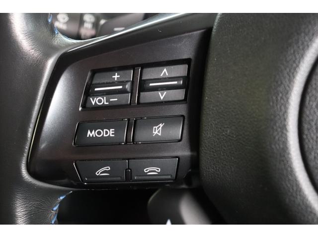 レヴォーグ １．６ＧＴ－Ｓアイサイト　ナビ　ＥＴＣ　前後ドラレコ　カロッツェナビ（ＭＲＺ０９９）　フルセグＴＶ　ＥＴＣ　スバル用品前後ドラレコ　ドアミラーオート　前席パワーシート　１８インチアルミ　ビルシュタインショック　追従クルコン　マット　ドアバイザー（12枚目）
