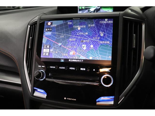 XV 2.0i-S アイサイト ナビ ETC2.0 Rカメラ パナソニックナビ(LR820D) Rカメラ ETC2.0 18インチアルミ スバルリヤビークルディテクション エックスモード LEDアクセサリーライナー フロアマット ドアバイザー(4枚目)