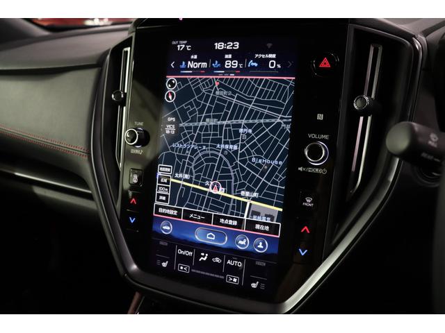 ＷＲＸ Ｓ４ ＳＴＩスポーツＲ　ＥＸ　ナビ　ＥＴＣ２．０　レカロシート　１１．６ナビ　レカロシート　前席パワーシート　前後シートヒーター　追従クルコン　Ｆ，Ｓ，Ｒカメラ　１８インチＡＷ　ＬＥＤライト　ドアミラーオート　プリクラッシュブレーキ　リヤソナー（12枚目）