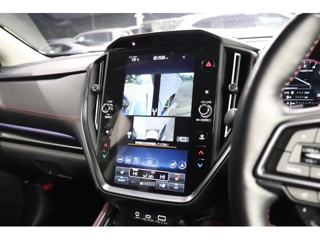 レヴォーグ STIスポーツEX アイサイトX Gナビ 全カメラ レンタ 11.6純正ナビ TV ETC 全周囲カメラ LED 本革&前席Pシート&全席ヒーター AVH SRH ドアミラーオート バイザー プッシュ タイヤ山9分 追従クルコン オートライト&ワイパー(7枚目)