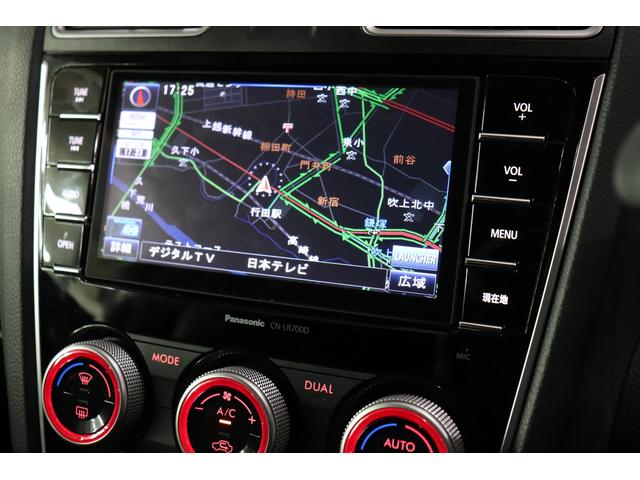 フォレスター Ｓ－リミテッド　ナビ　ＥＴＣ２．０　Ｒカメラ　黒革シート　パナソニックナビ（ＬＲ７００Ｄ）　フルセグＴＶ　ＥＴＣ２．０　パワーリヤゲート　ブラウンレザーシート　フロントパワーシートとヒーター　フロアマット　ドアバイザー　１８インチＡＷ（4枚目）