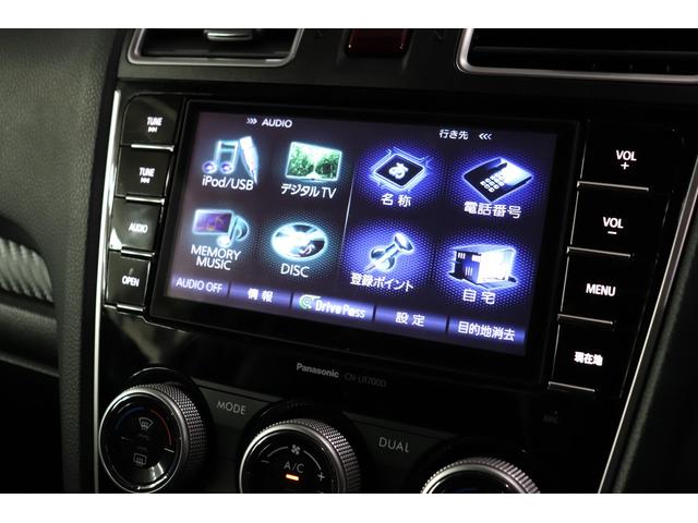 フォレスター Ｓ－リミテッド　ナビ　ＥＴＣ２．０　Ｒカメラ　黒革シート　パナソニックナビ（ＬＲ７００Ｄ）　フルセグＴＶ　ＥＴＣ２．０　パワーリヤゲート　ブラウンレザーシート　フロントパワーシートとヒーター　フロアマット　ドアバイザー　１８インチＡＷ（5枚目）