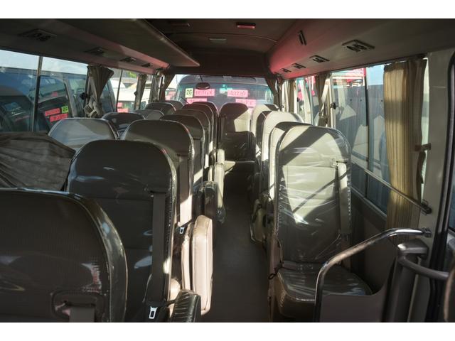 ロング LX マイクロバス 29人 ルームラック 自動扉 AT車 ロング LX 29人乗り 自動ドア オートステップ ルームラック クーラー ヒーター スクールバスステッカー レベライザー カーテン 左電動格納ミラー ETC 暖機スイッチ 乗降中表示灯(32枚目)