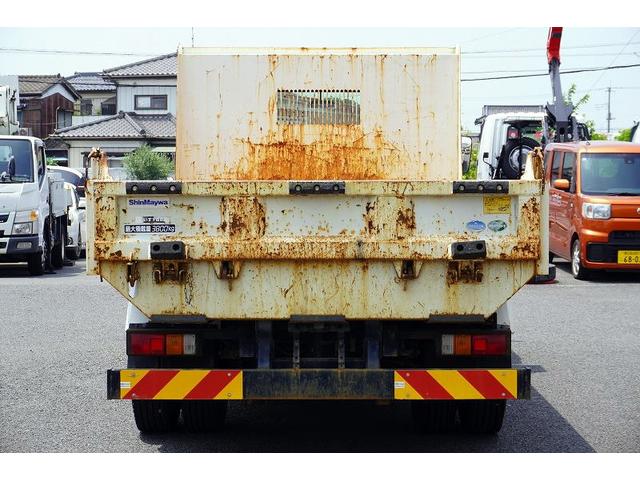 エルフトラック ワイド　強化　ローダーダンプ　３．８トン積　ラジコン　ＡＴ　新明和製　一方開　積載３８００ｋｇ　ＥＴＣ　ダンプピン　ＡＴ（3枚目）