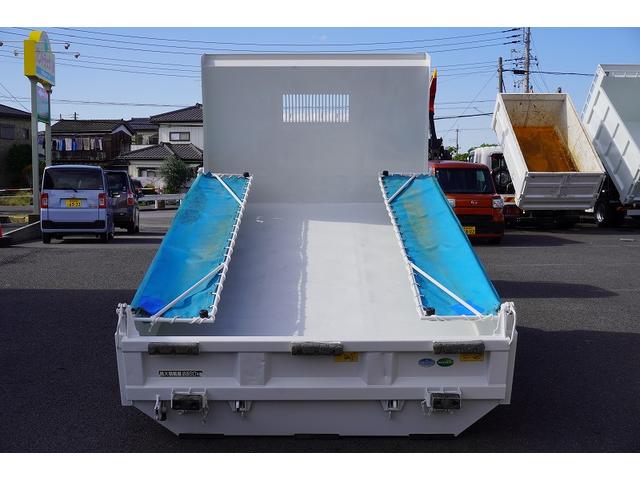 エルフトラック ワイド 強化 ローダーダンプ 3.8トン積 手動コボレーン 新明和製 一方開 積載3800kg ETC ダンプピン 壁面フック5対 坂道発進補助 キーレス 6速MT(35枚目)