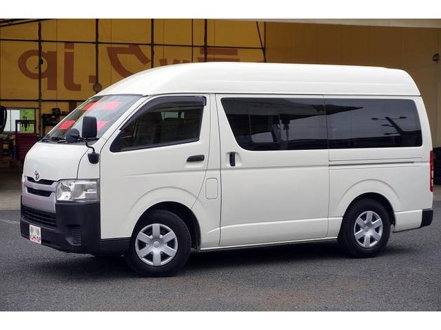 ハイエースバン ロングＤＸ　４ドア　ガソリン　６人乗　パワーゲート　荷室加工　ハイルーフ　トヨタ車体製リフト　荷台板張り　ラッシング１段　小窓　バックカメラ　純正ナビ　ワンセグＴＶ　ＡＴ（9枚目）