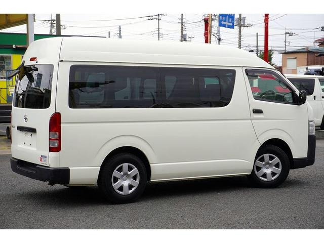 ハイエースバン ロングＤＸ　４ドア　ガソリン　６人乗　パワーゲート　荷室加工　ハイルーフ　トヨタ車体製リフト　荷台板張り　ラッシング１段　小窓　バックカメラ　純正ナビ　ワンセグＴＶ　ＡＴ（10枚目）