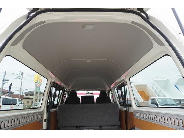 ハイエースバン ロングＤＸ　４ドア　ガソリン　６人乗　パワーゲート　荷室加工　ハイルーフ　トヨタ車体製リフト　荷台板張り　ラッシング１段　小窓　バックカメラ　純正ナビ　ワンセグＴＶ　ＡＴ（22枚目）